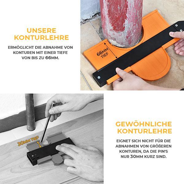 Lisslune | Contour gauge contour duplication gauge with lock