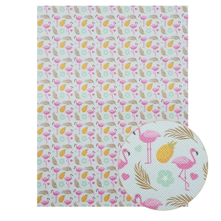 Lisslune | Lively Animal Print Synthetic Leather Sheets for Creative Handbag Designs