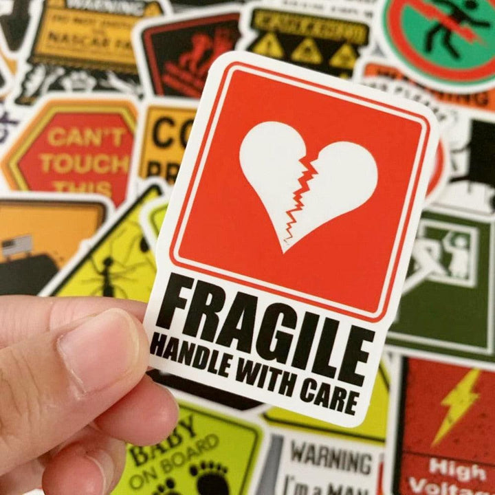 Lisslune | Stylish safety stickers - Make a statement with caution