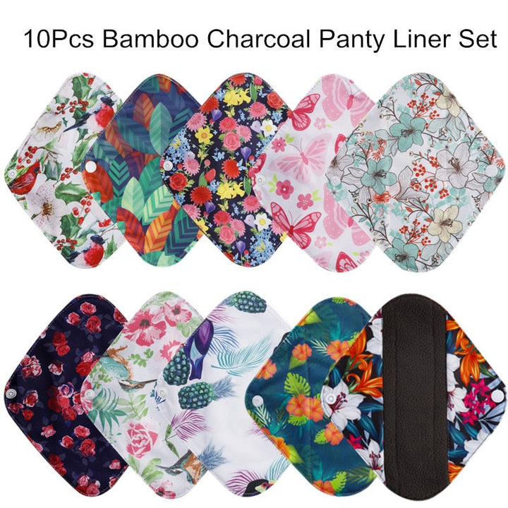 Lisslune | 10 pieces reusable pads - Organic periods reusable pads