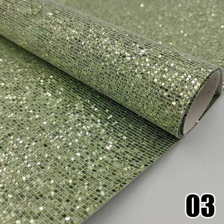 Lisslune | Glossy Luxury Faux Leather Craft Sheet for Creative DIY Projects