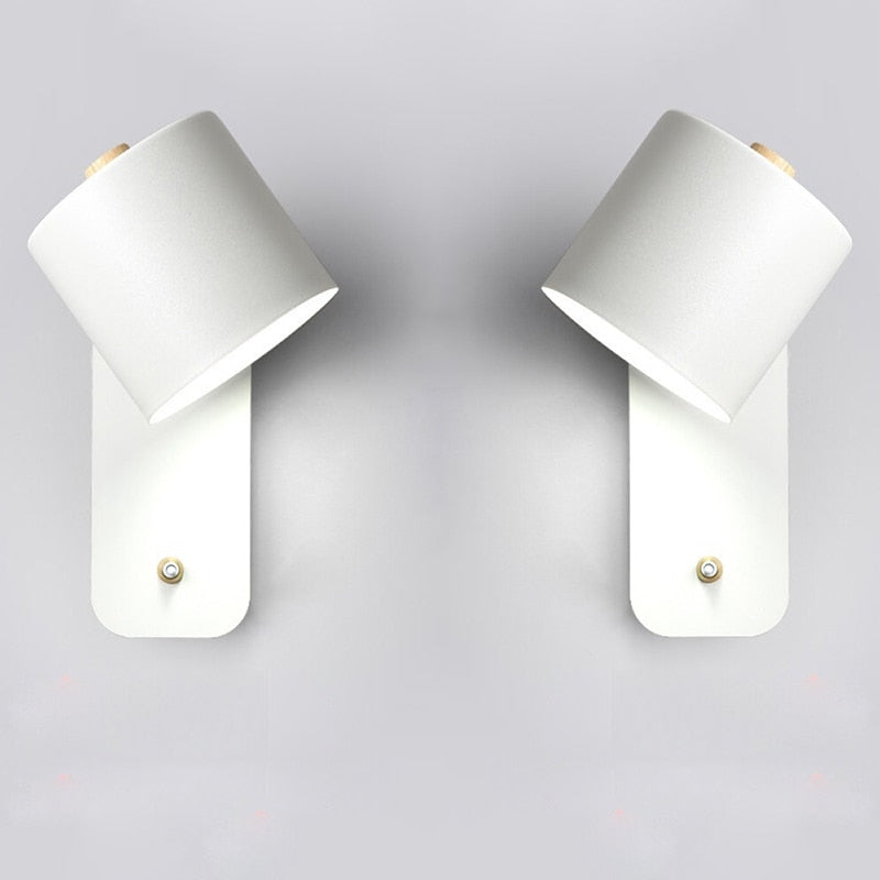 Lisslune | Modern LED Wall Lamps with Switch Indoor Home Decor Lights