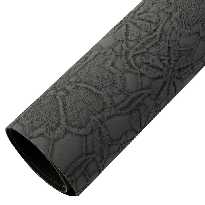 Lisslune | Chic Bloom: Premium Synthetic Leather Craft Sheets for Creative Expression