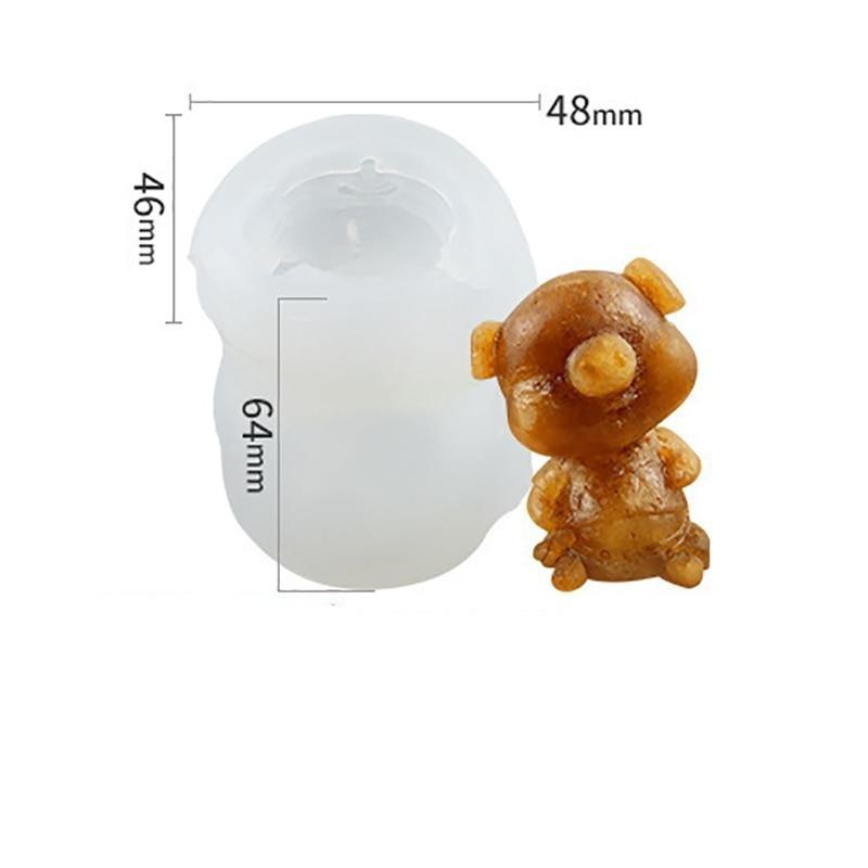 Lisslune | 3D Silicone Mold for Animal Ice Figures