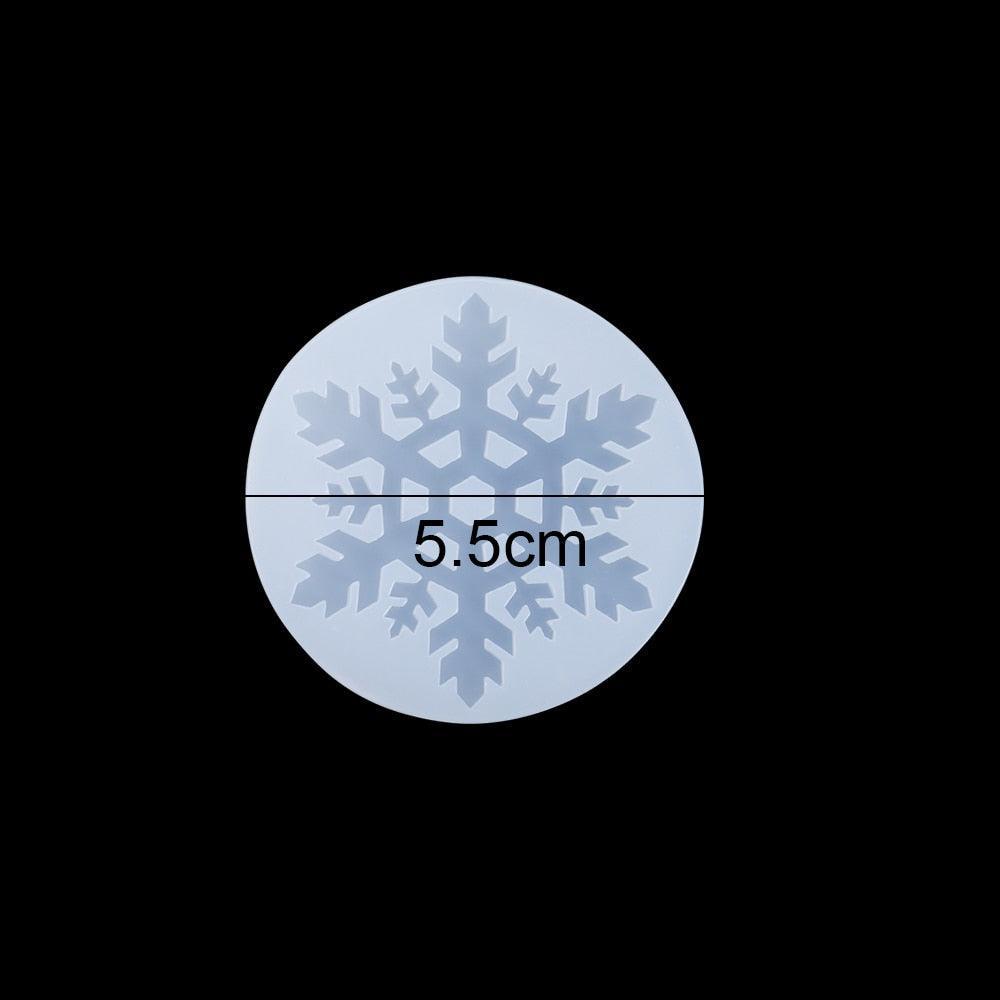 Lisslune | Charming Snowflake DIY Craft Set for Unique Christmas Jewelry and Ornaments