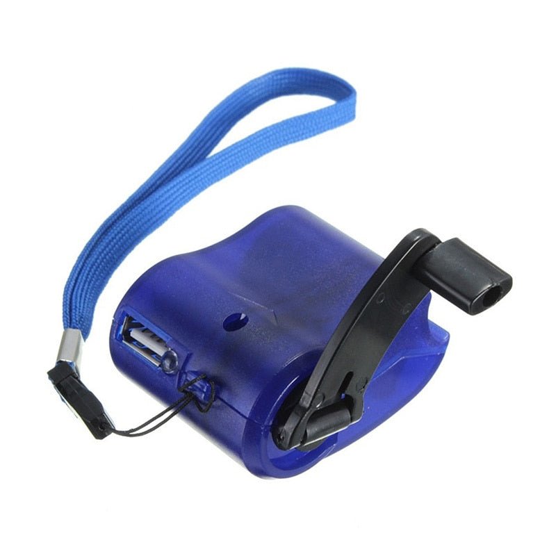 Lisslune | USB Hand Crank Generator Dynamo for Charging Mobile Phones Hand Crank Emergency Charger