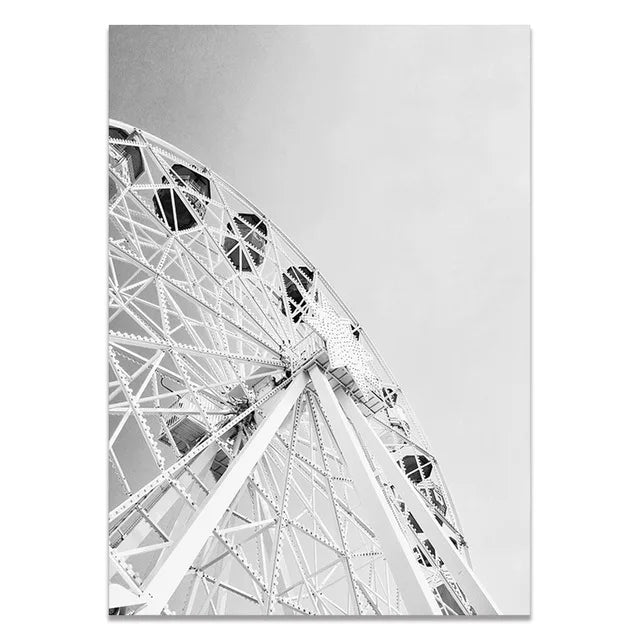 Lisslune | Street Canvas Poster