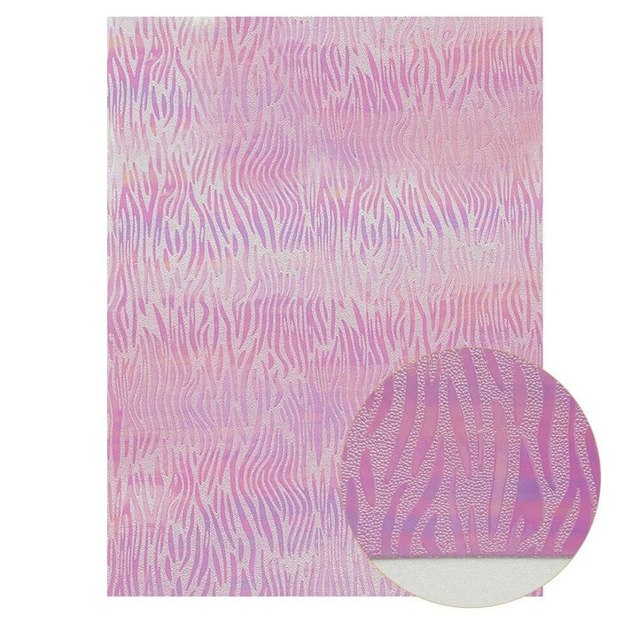 Lisslune | Sparkling Pink Faux Leather Crafting Sheets - Elevate your DIY projects