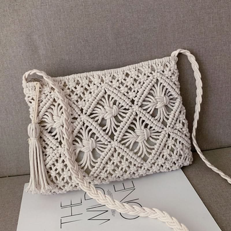 Lisslune | Woven Shoulder Bag for Women – Summer Boho Style