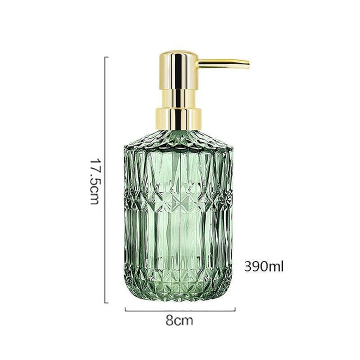 Lisslune | Chic Minimalist Glass Soap Dispenser - Elevate Your Bathroom Style