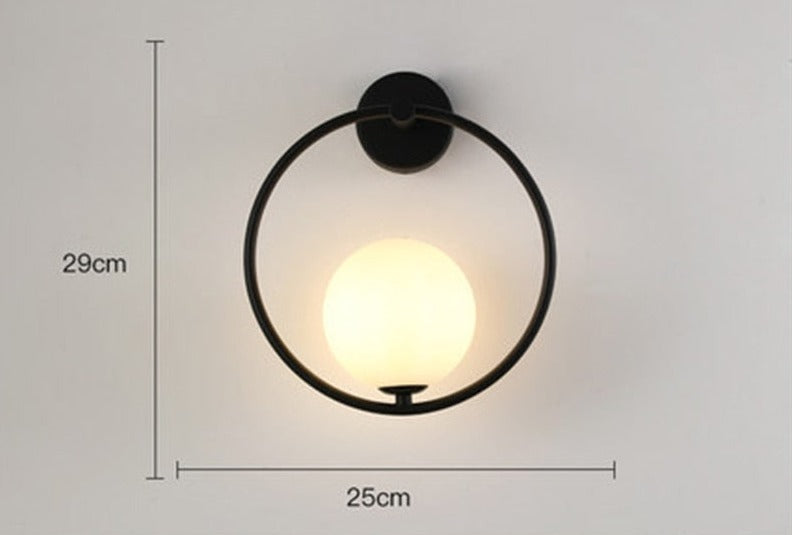 Lisslune | BulbAura - Scandinavian Wall Lamp