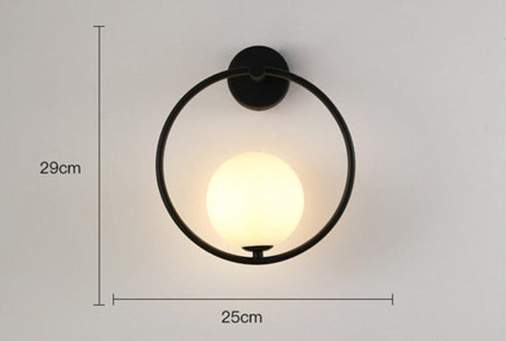 Lisslune | BulbAura - Scandinavian Wall Lamp