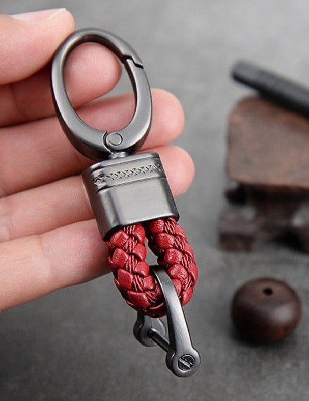 Lisslune | Braided loop keychain for car keys
