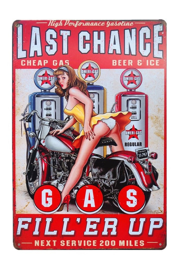 Lisslune | Service Girl Vintage Poster