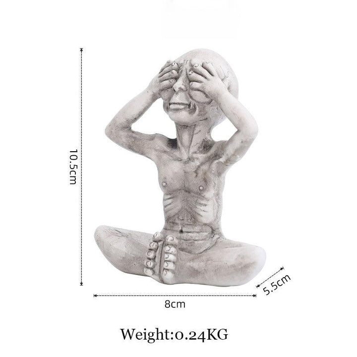 Lisslune | Extraterrestrial Joy: Fantastic Alien Figures Garden Set