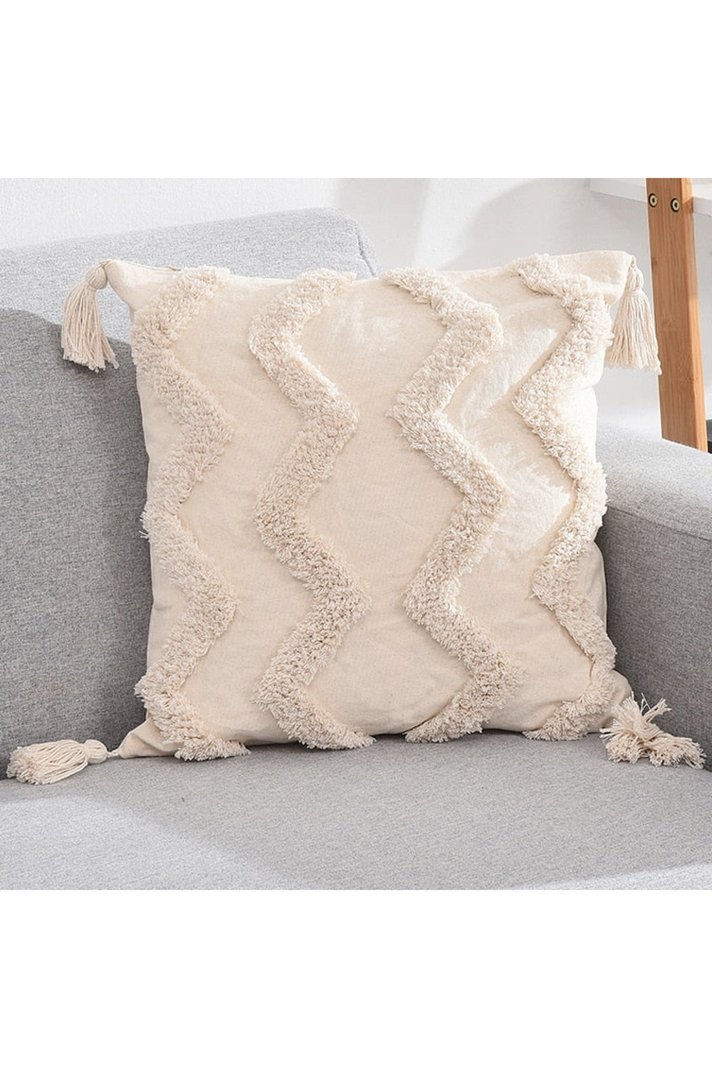 Lisslune | tufted cushion cover