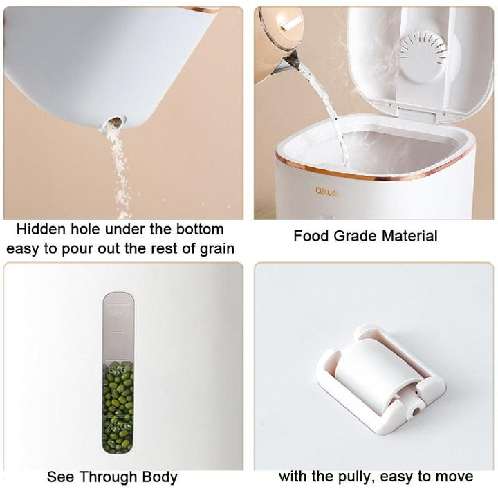 Lisslune | Premium airtight food storage container for a tidy kitchen