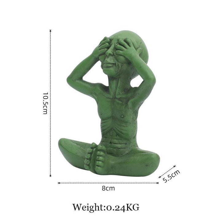 Lisslune | Extraterrestrial Joy: Fantastic Alien Figures Garden Set