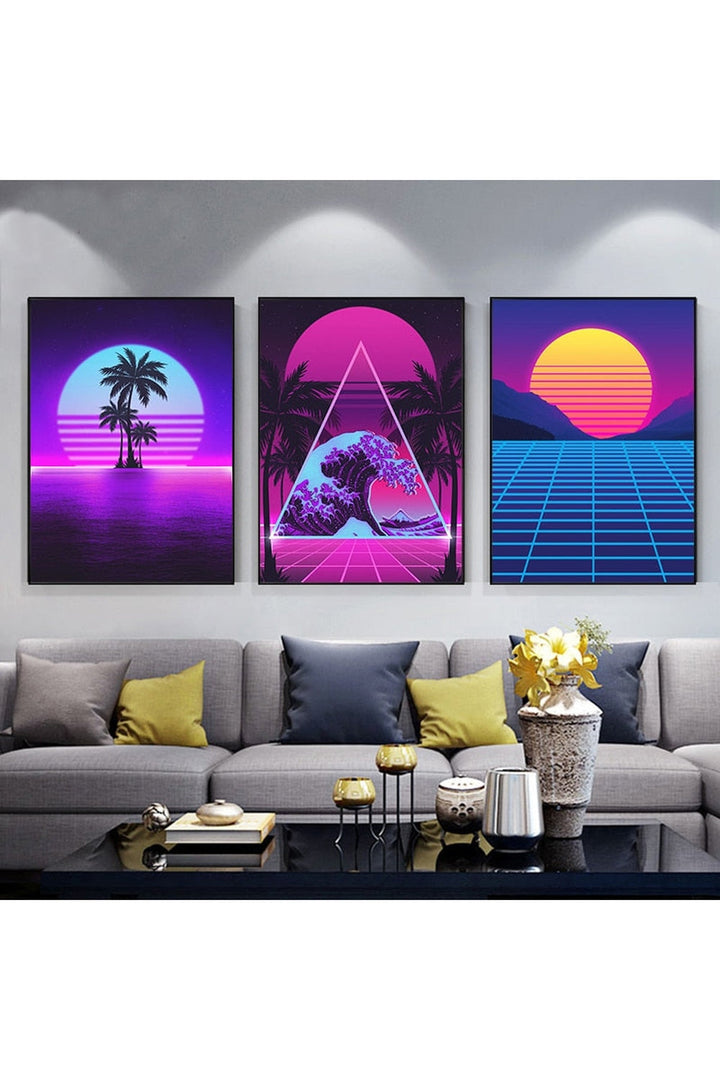 Lisslune | Night City View Poster