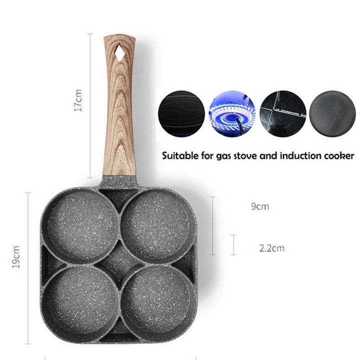 Lisslune | Four-hole frying pan