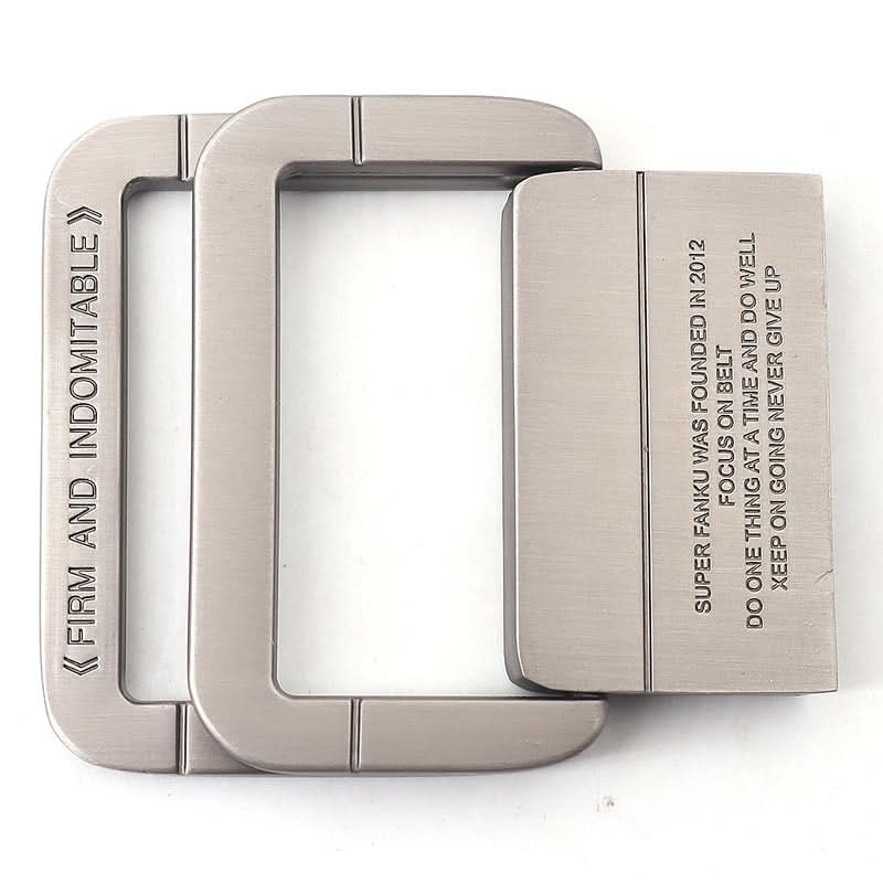 Lisslune | Unisex Canvas Belt – Double Metal Ring Buckle, Adjustable