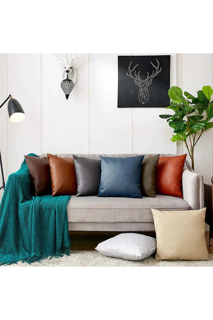 Lisslune | Leather Nordic Pillowcase
