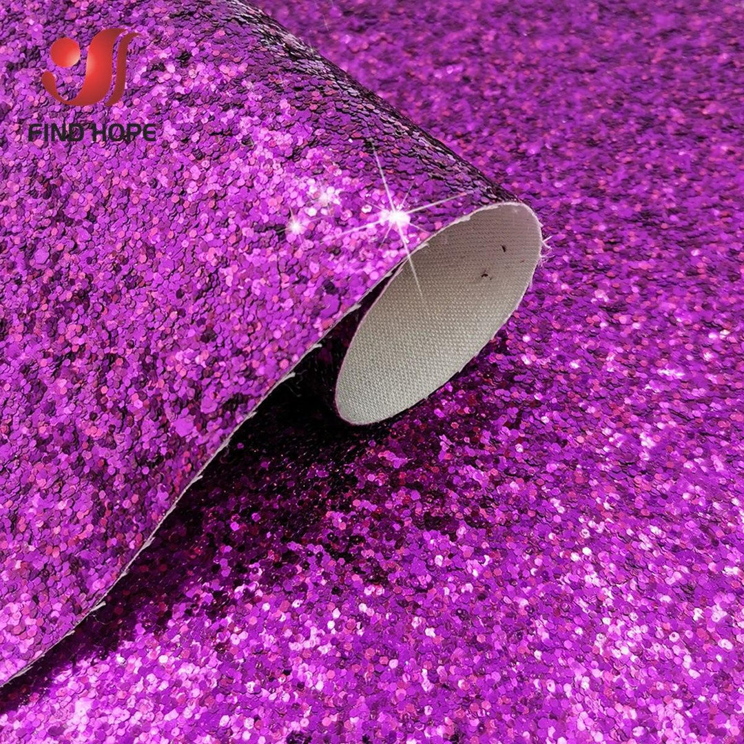 Lisslune | Sparkling Rainbow Luxury Vinyl Leather Fabric - Essential for creative crafters