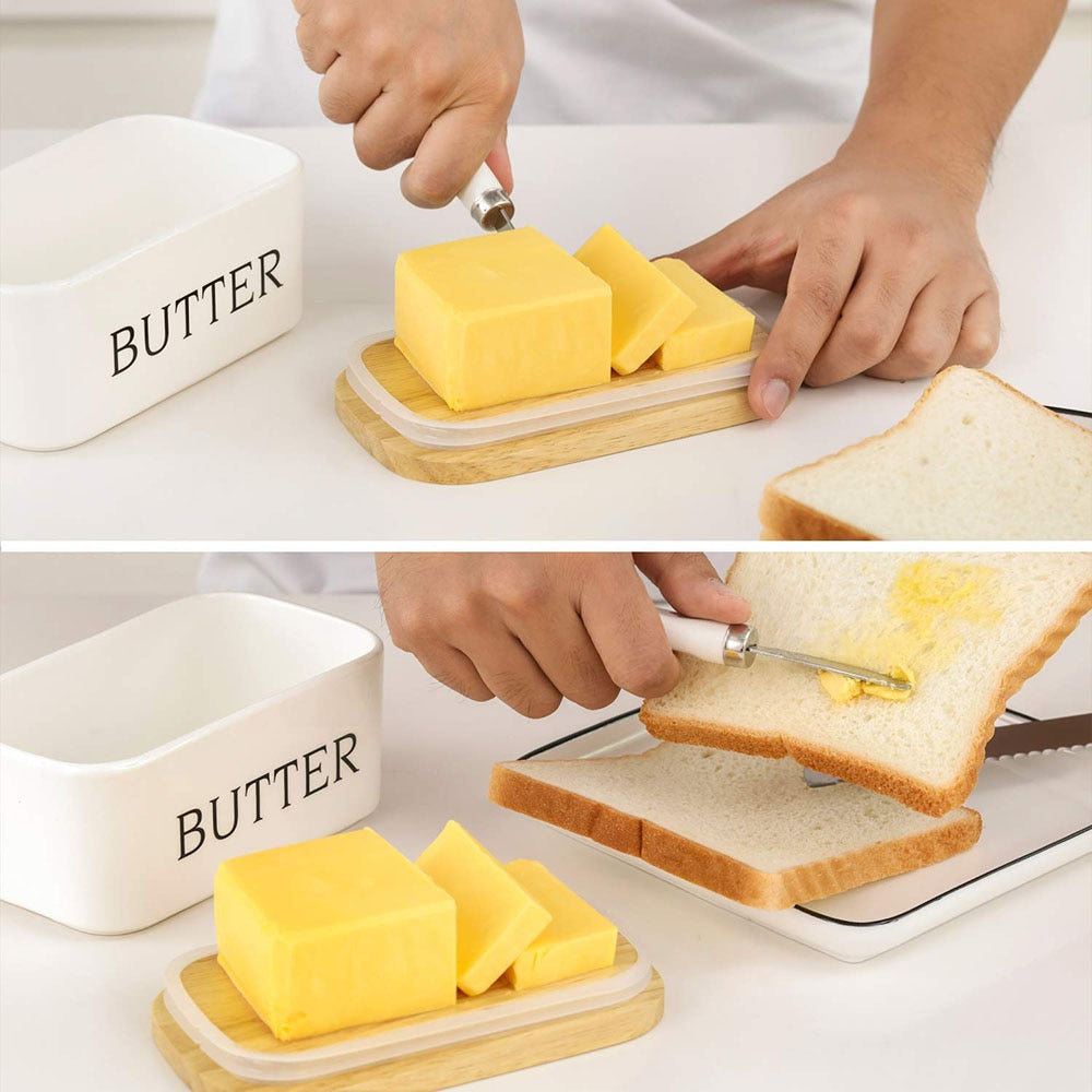Lisslune | Nordic Style Minimal Butter Storage Box