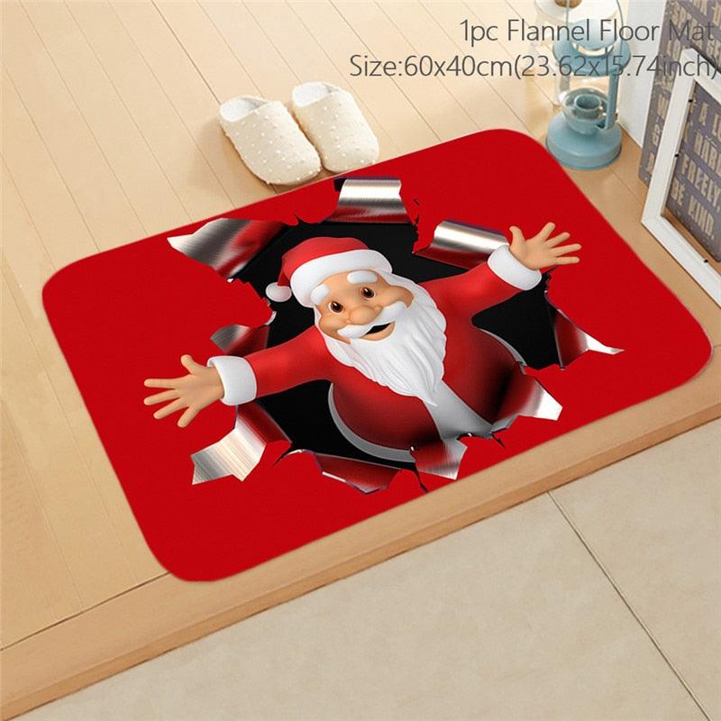 Lisslune | Cheerful Holiday Doormat for a Cheerful Welcome