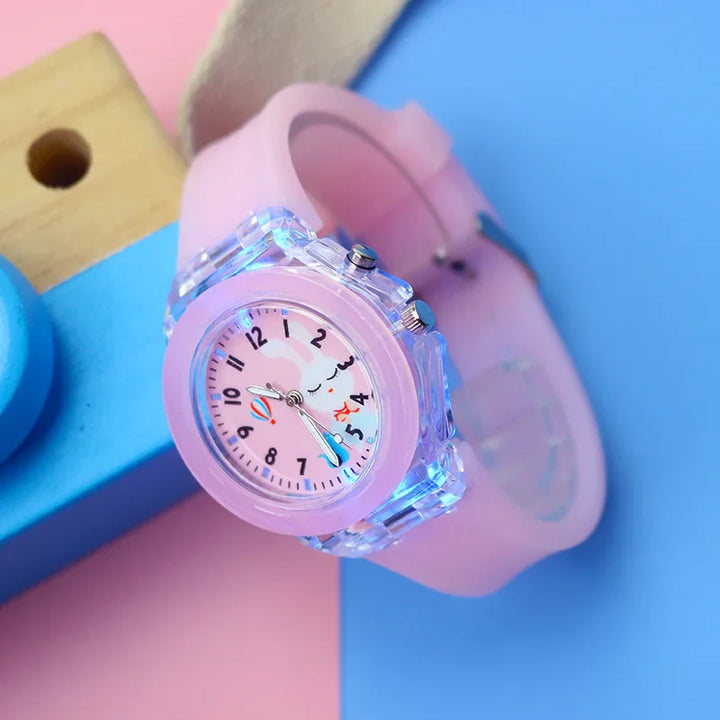 Lisslune | Analog Cartoon Kids Wristwatch