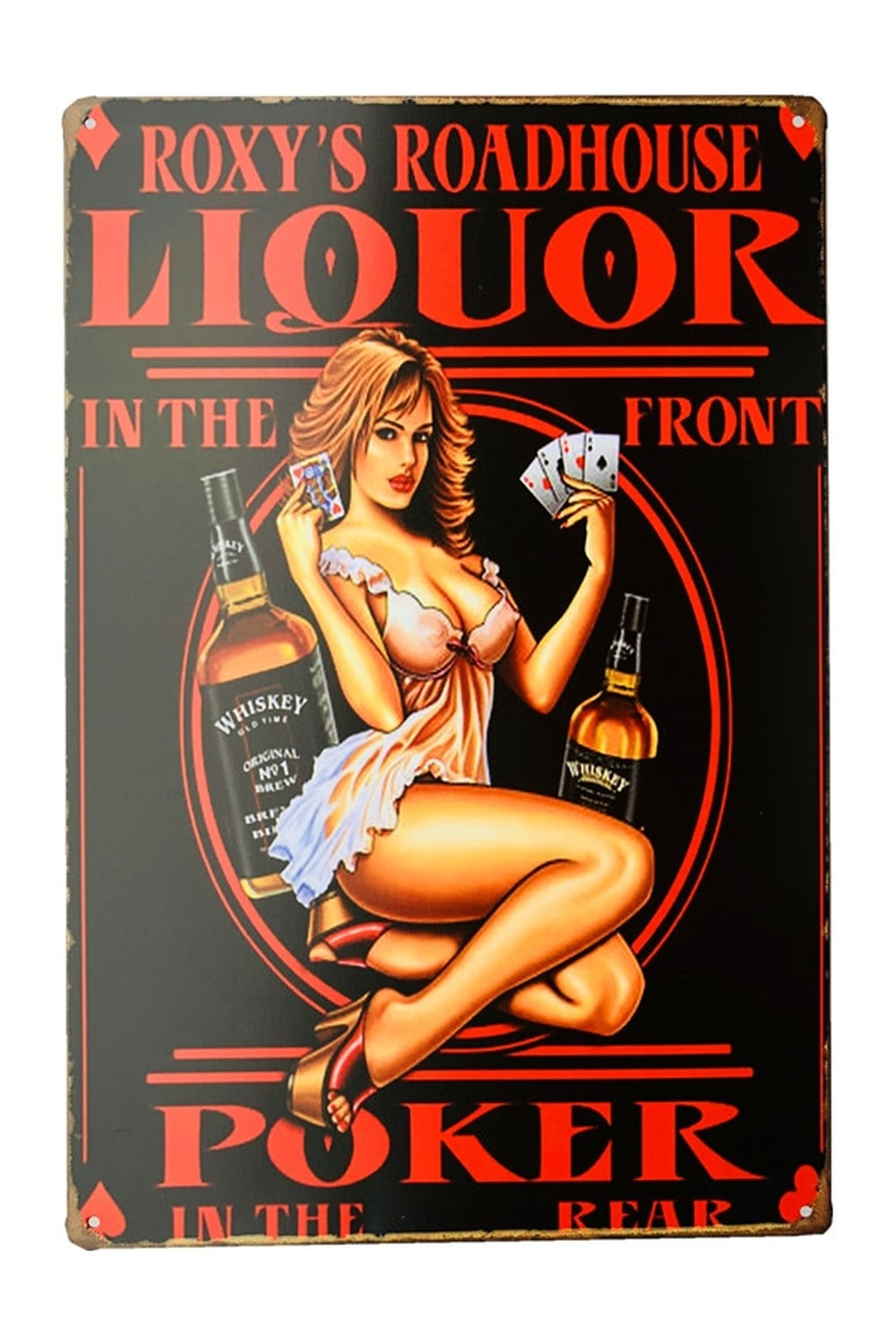 Lisslune | Service Girl Vintage Poster