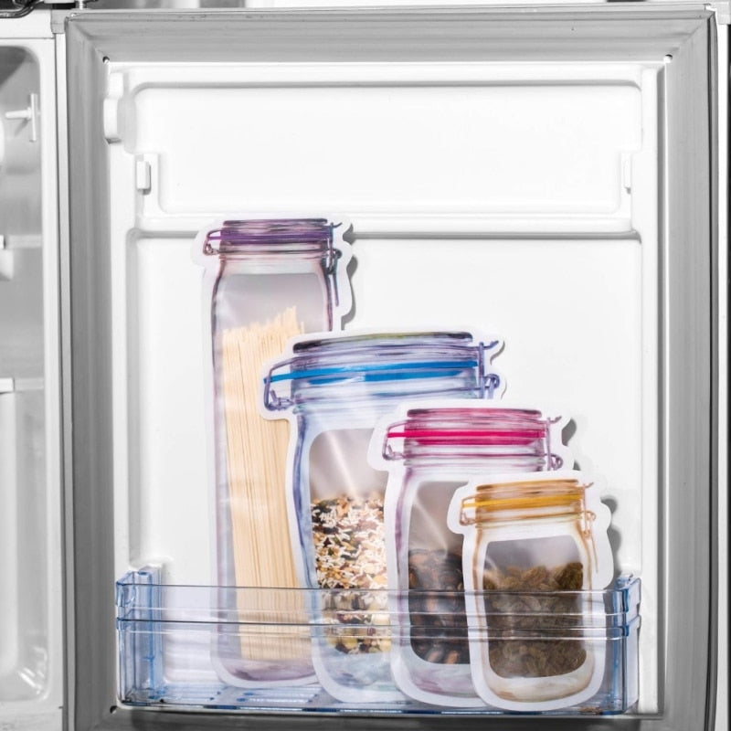 Lisslune | Reusable Transparent Jar Storage Bags
