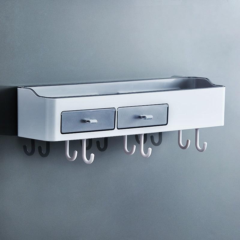 Lisslune | Versatile No-Drill Shower Caddy with Removable Design and Smart Storage Solutions