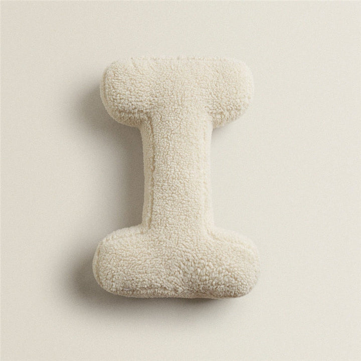 Lisslune | Alphabet Letter Fleece Pillow