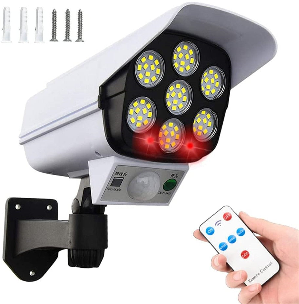 Lisslune | Solar Motion Sensor Dummy Security Camera Light