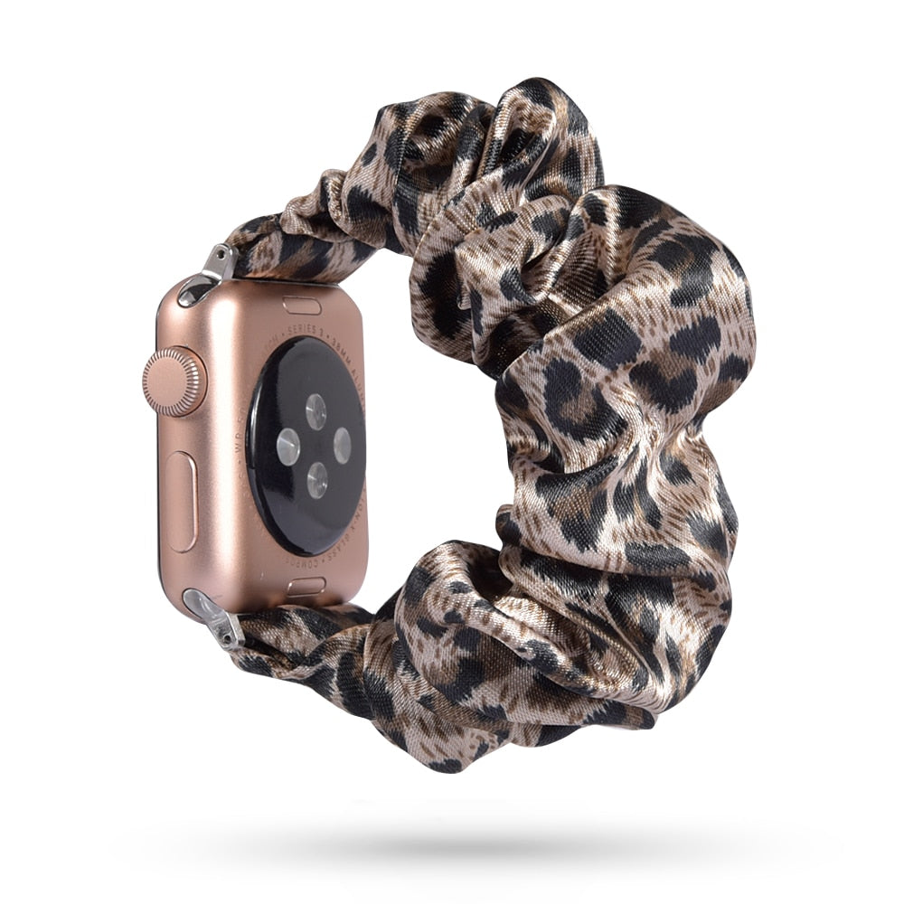 Lisslune | ELASTIC Apple Watch BAND IN HAIR TIE STYLE