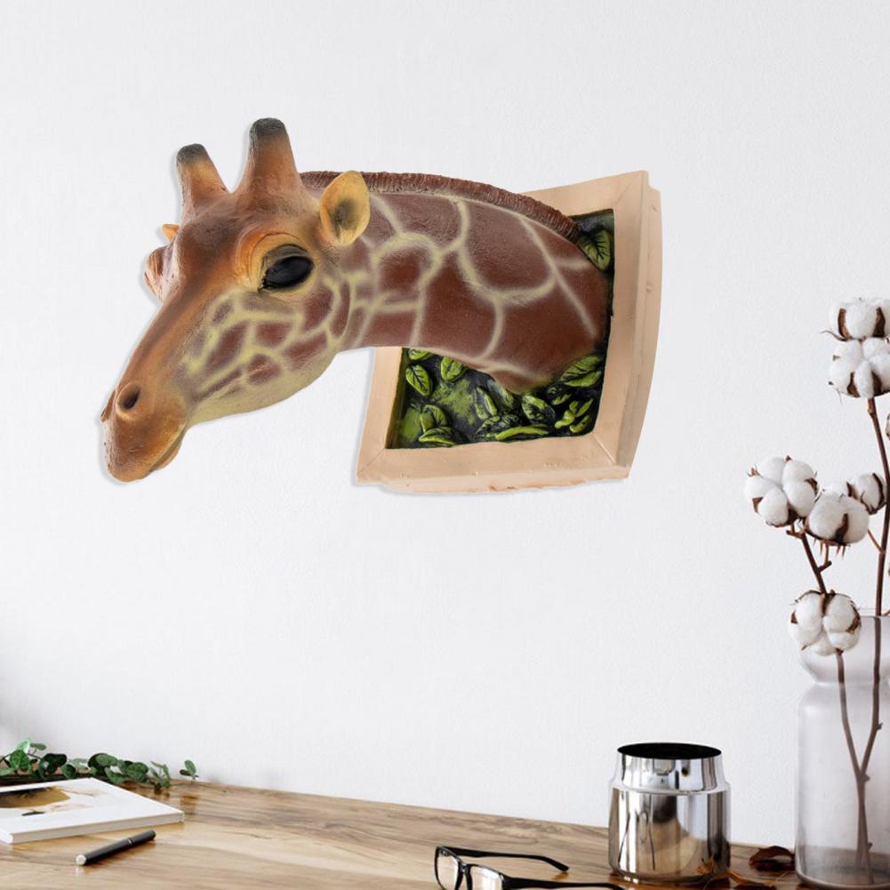 Lisslune | 3D Wall Mounted Giraffe Sculpture Home Decor