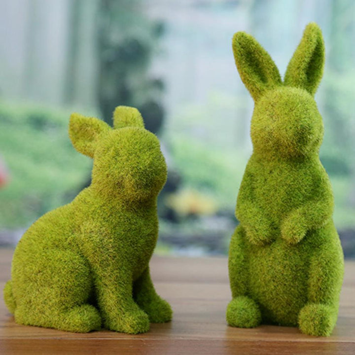 Lisslune | Playful Easter Bunny Harshuis Decor - Delightful Outdoor Sculpture to Brighten Up Your Space