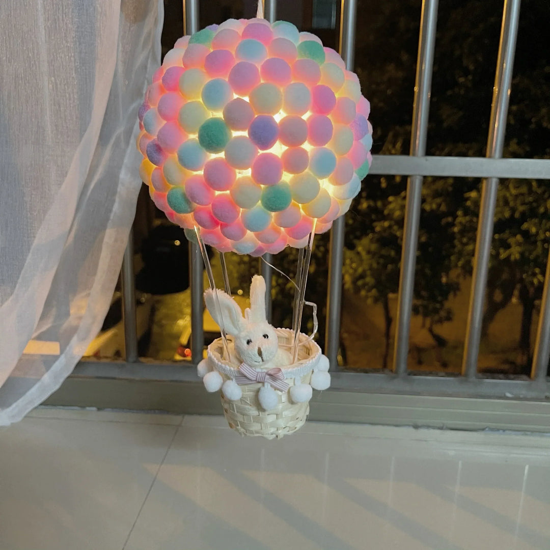 Lisslune | DIY Hot Air Balloon-Shape Flying Animals Night Lamp