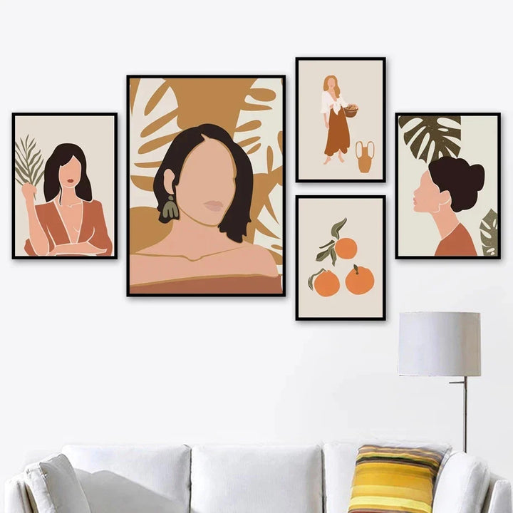 Lisslune | Girl Canvas Poster