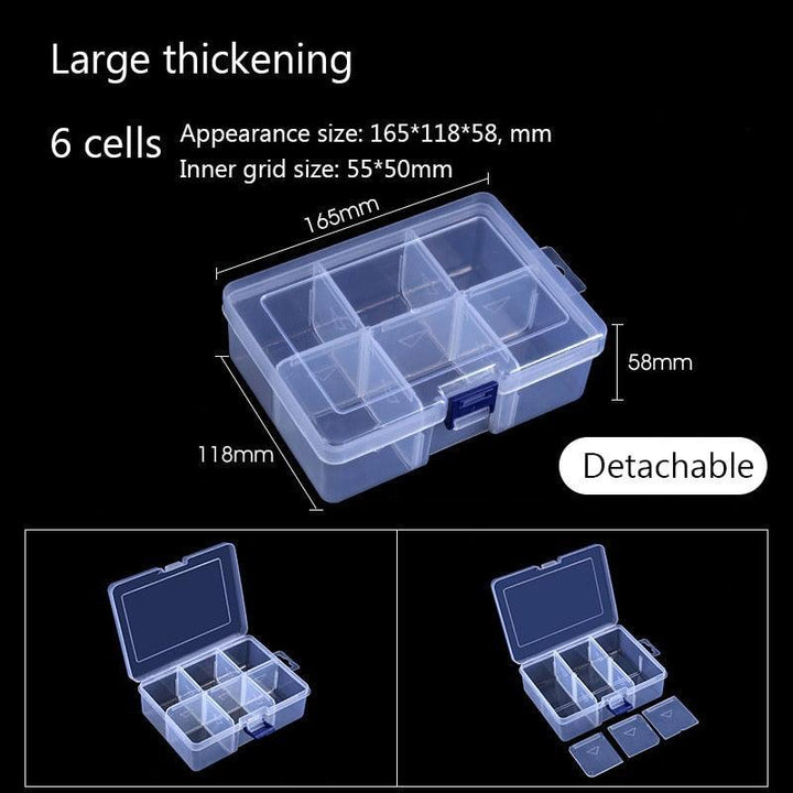 Lisslune | Versatile Jewelry Storage Organizer with 12 Adjustable Compartments