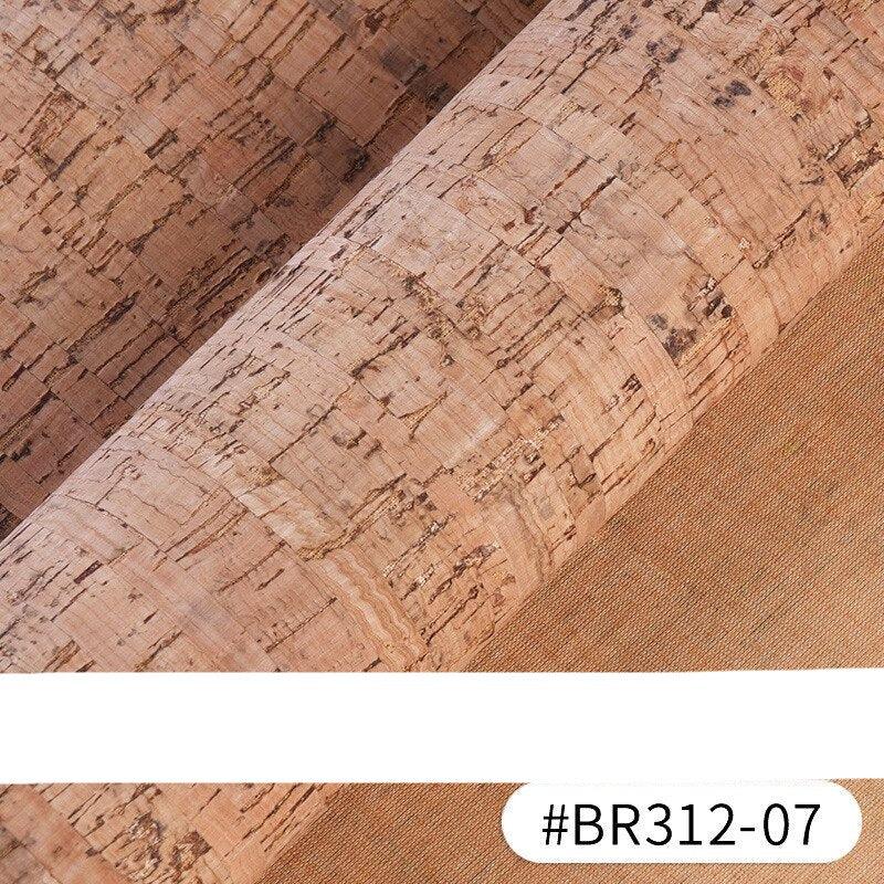 Lisslune | Natural Cork & Synthetic Leather DIY Fabric Kit - Custom Sizes for Every Project