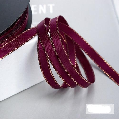 Lisslune | Luxe shimmering satin craft ribbon collection - 50 yards premium quality for DIY masterpieces