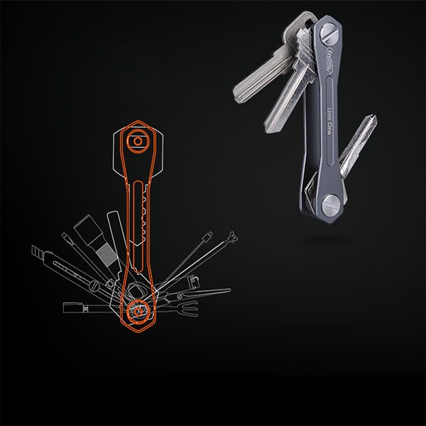 Lisslune | Smart Compact Keychain Organizer