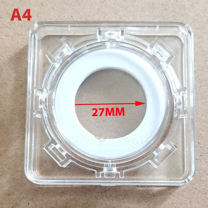 Lisslune | Deluxe Acrylic Display Case for 4cm Commemorative Coins - Protect and Showcase Your Treasures