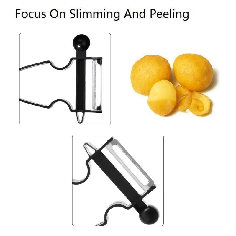 Lisslune | Multifunctional Peeler Set (3-piece)