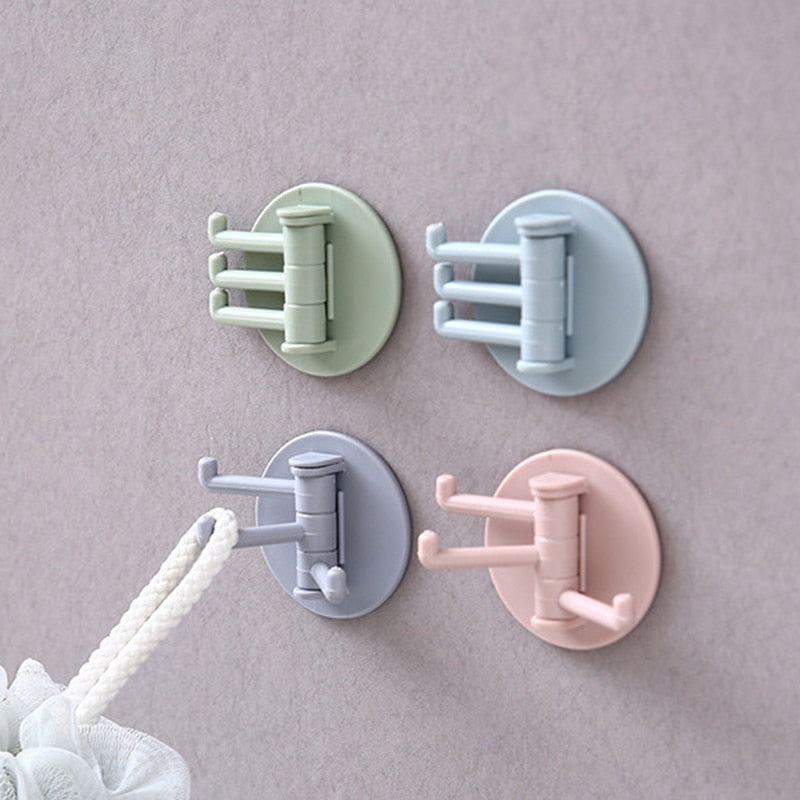 Lisslune | Rotating Sticky Wall Hook