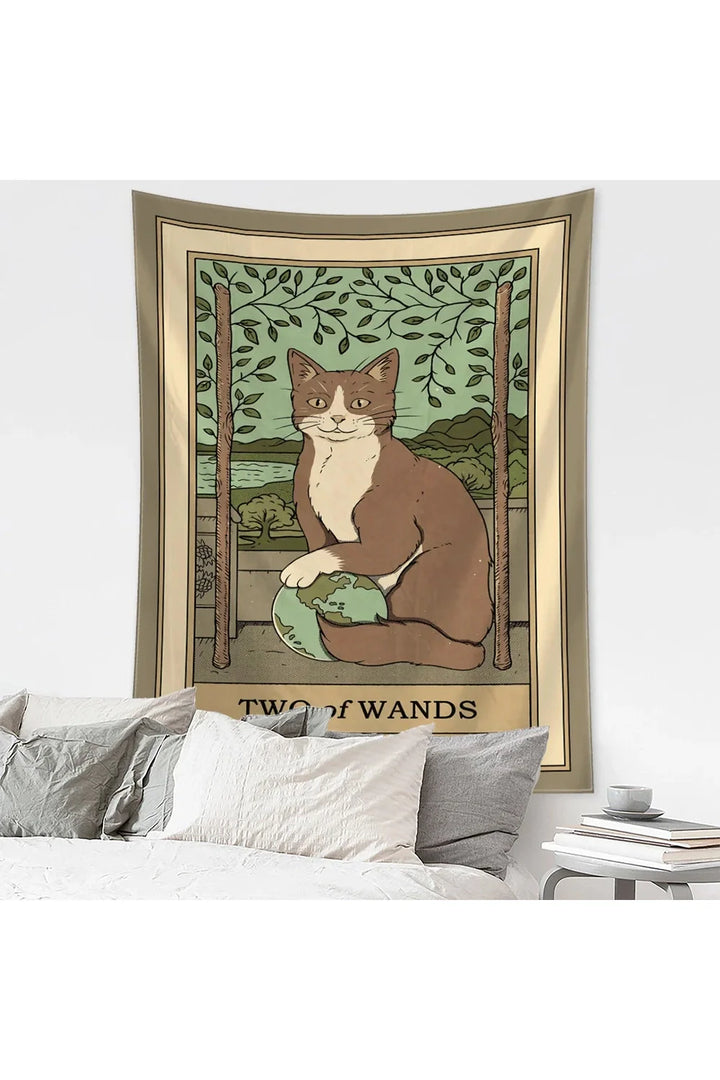 Lisslune | Cat Witchcraft Tapestry