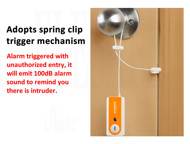 Lisslune | Portable Security Door Entry Alarm