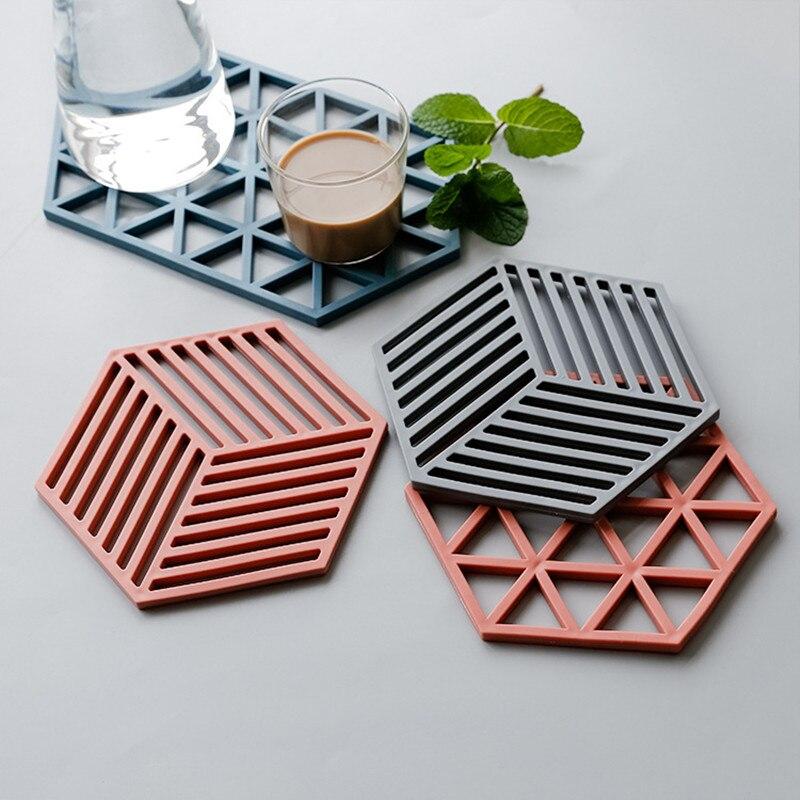 Lisslune | Table mat for pots & glasses Nordic Hexagon
